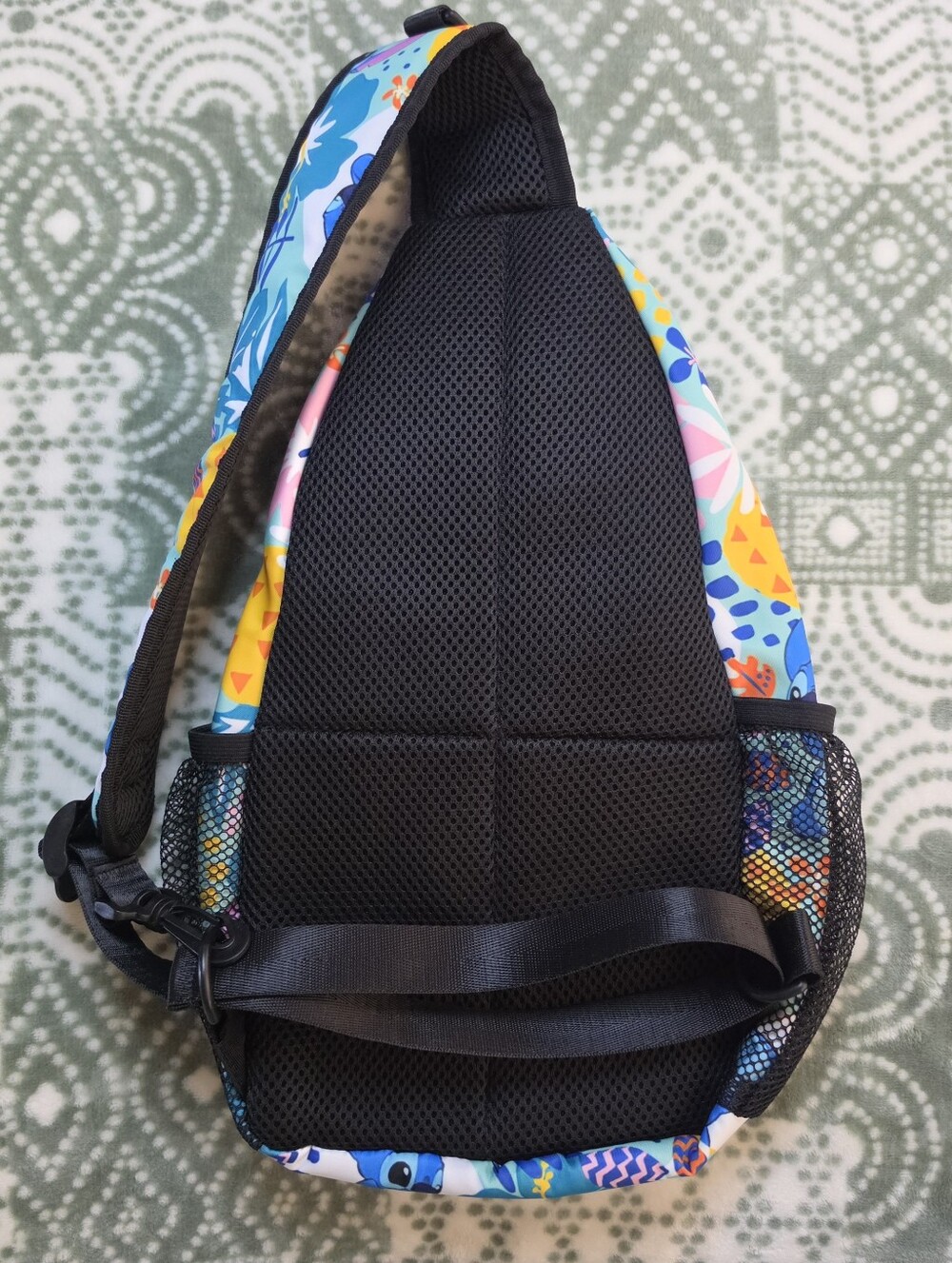 Disney Stitch Crossbody Sling Backpack - Picture 3 of 7
